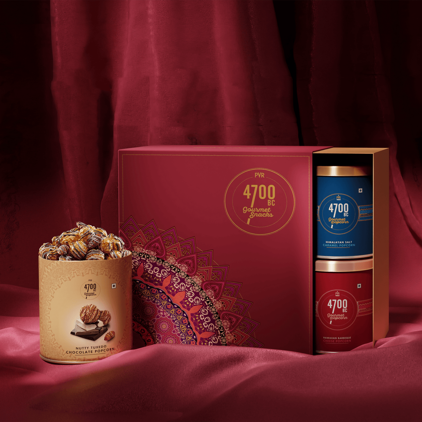 Festive Gift Box (4 Flavours: 2 Chocolate, Cheese and Caramel)