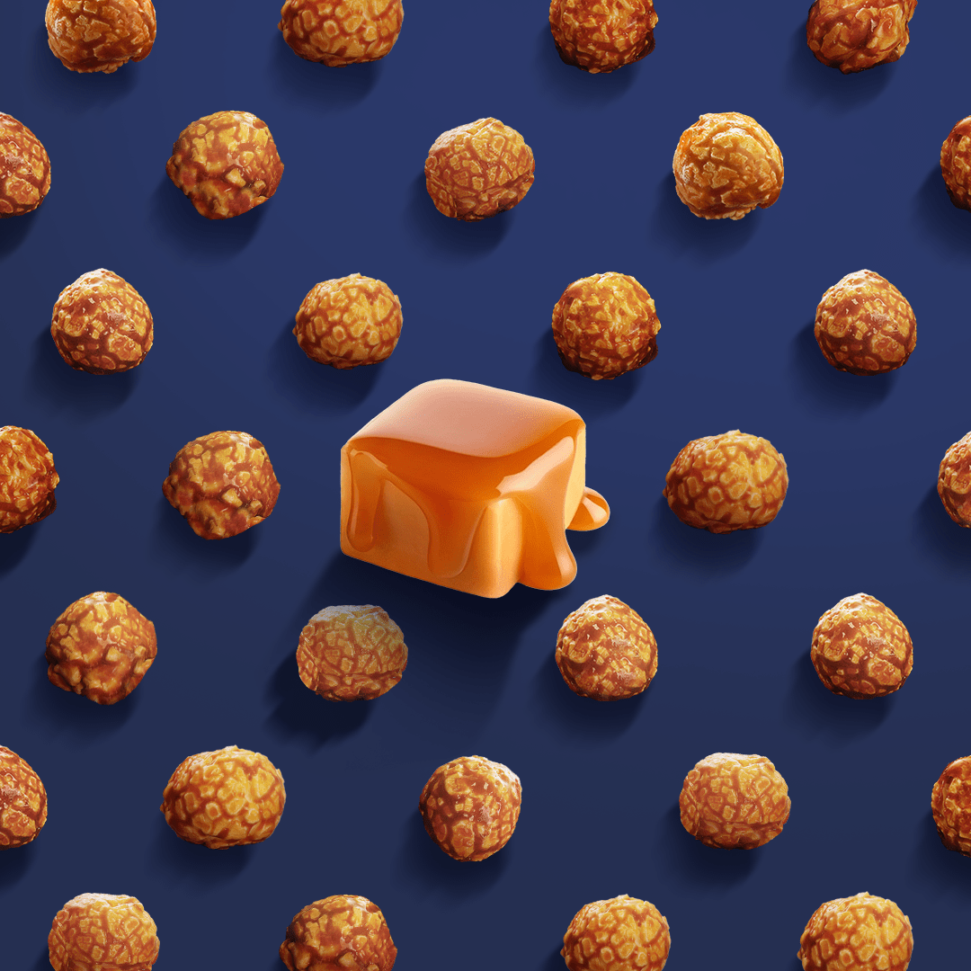 Himalayan Salt Caramel Popcorn, Pouch (Pack of 8, 125g)