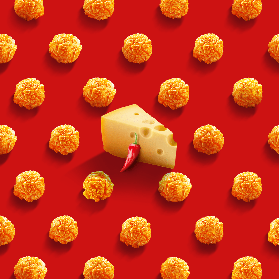 Hawaiian BBQ Cheese Popcorn, Pouch (Pack of 8, 75g)