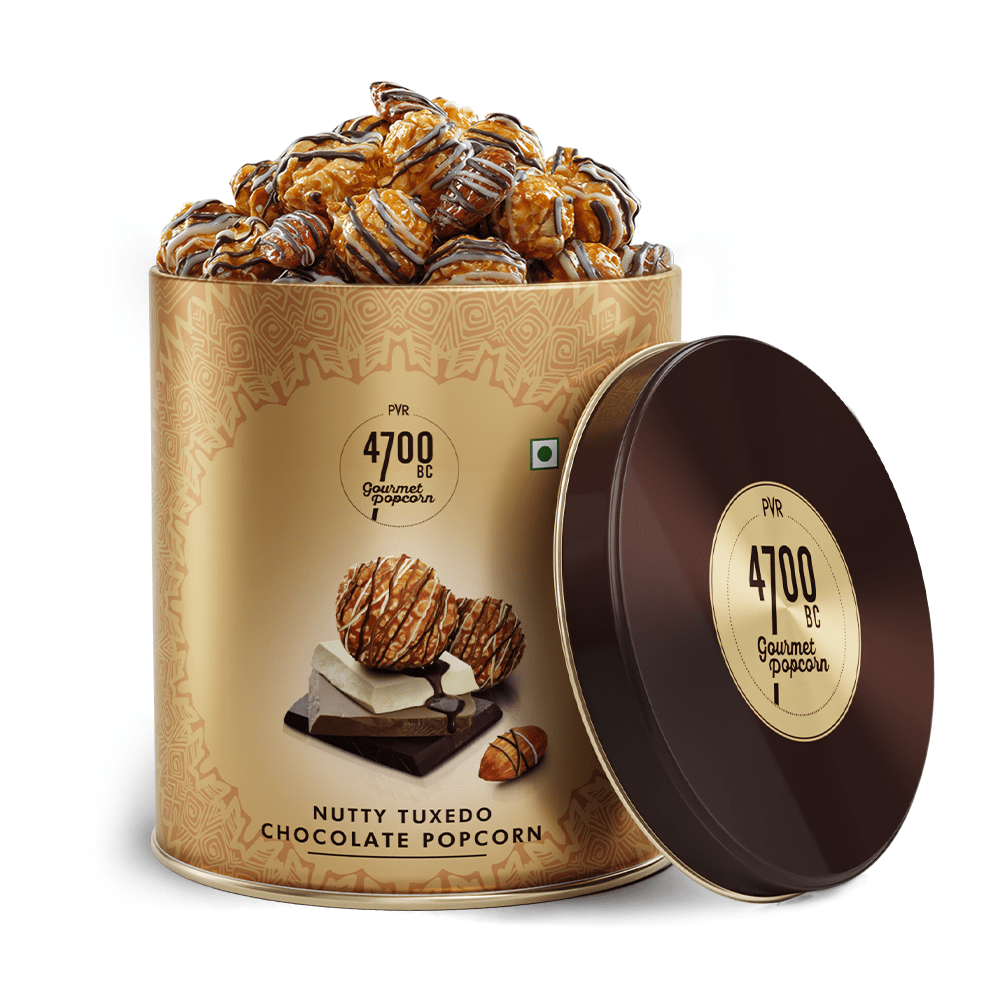 4700bc gourmet popcorn nutty tuxedo chocolate popcorn