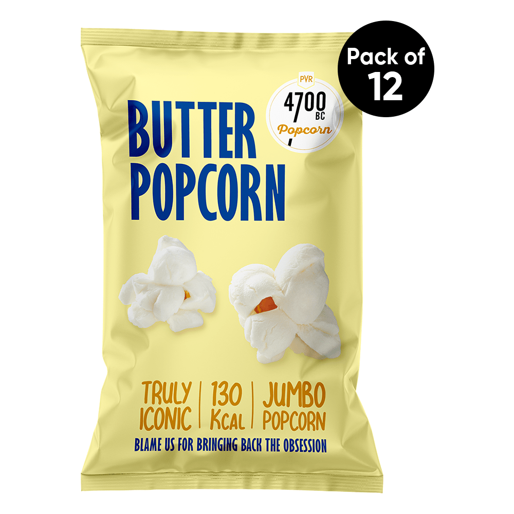 Butter Jumbo Popcorn (Pack of 12)