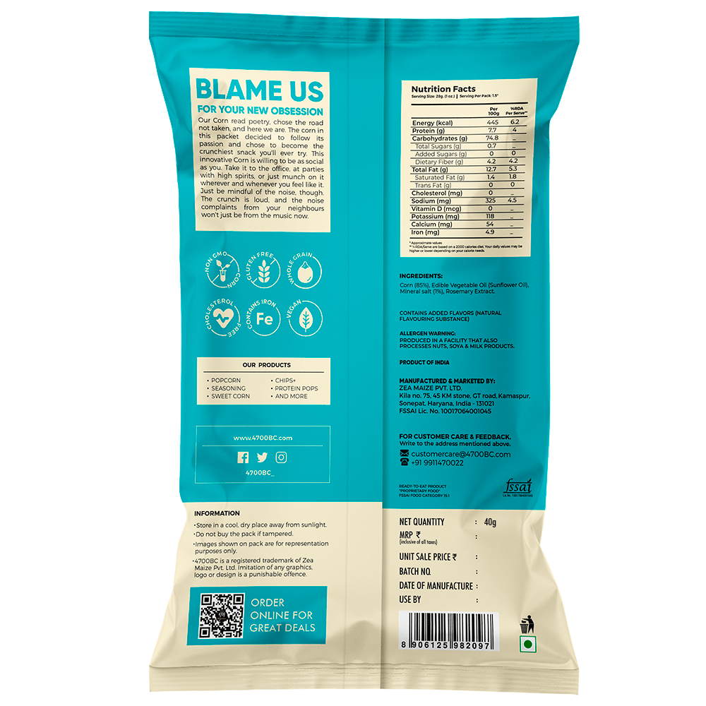 Crunchy Corn, Assorted (Pack of 12, 45g)