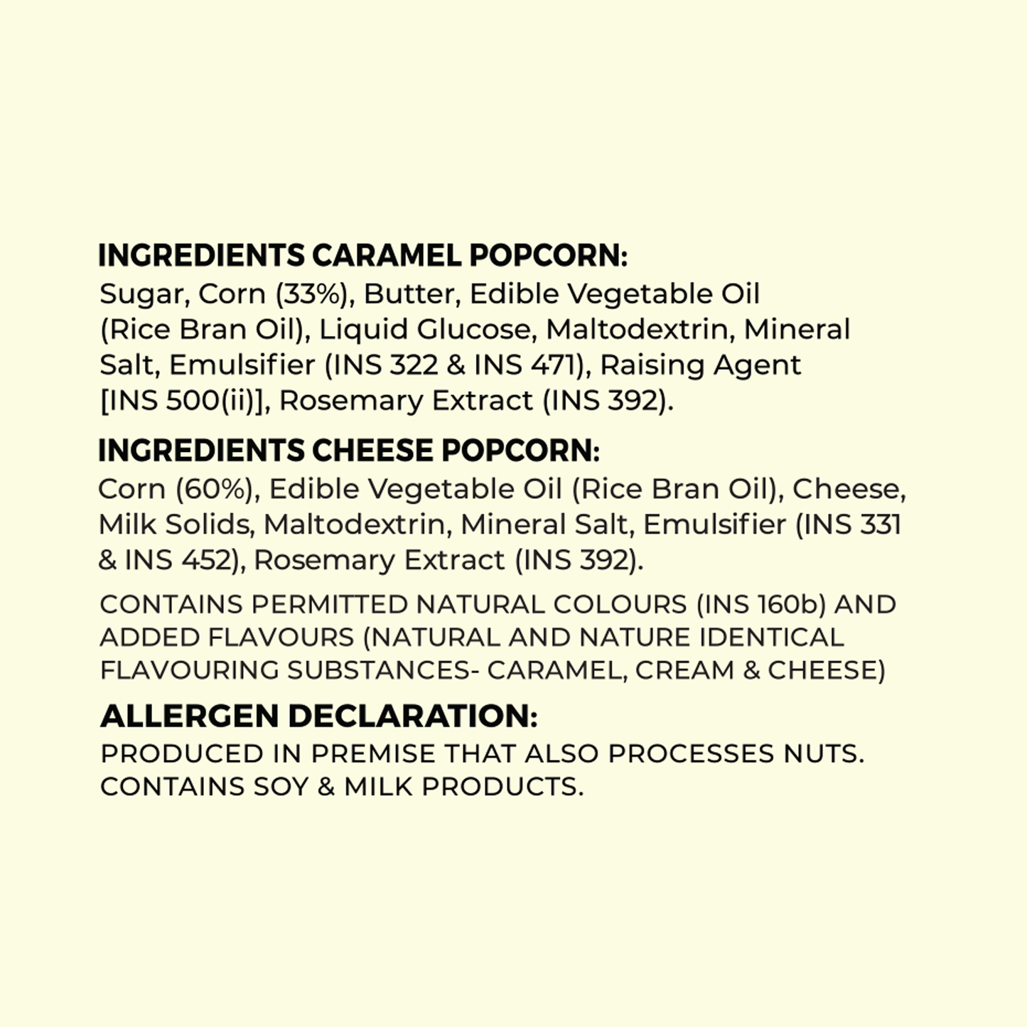 4700BC x Netflix, Gourmet, Cheese & Caramel Popcorn, 50g (Pack of 6)