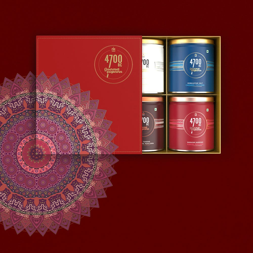 Premium gift box with exquisite reusable tins – Perfect gifting!