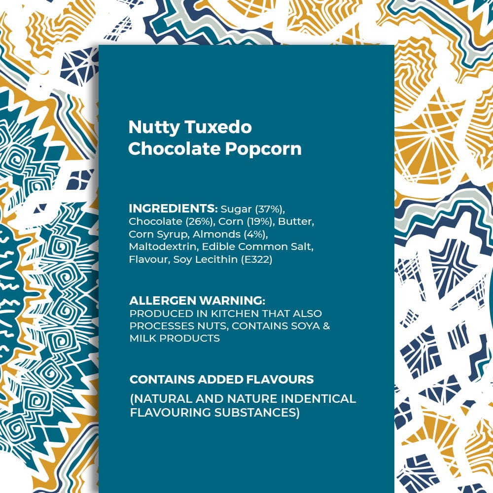 4700bc nutty tuxedo chocolate gourmet popcorn ingredient information
