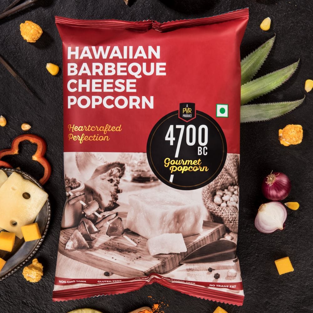 4700BC Hawaiian Barbeque Cheese Popcorn Pouch