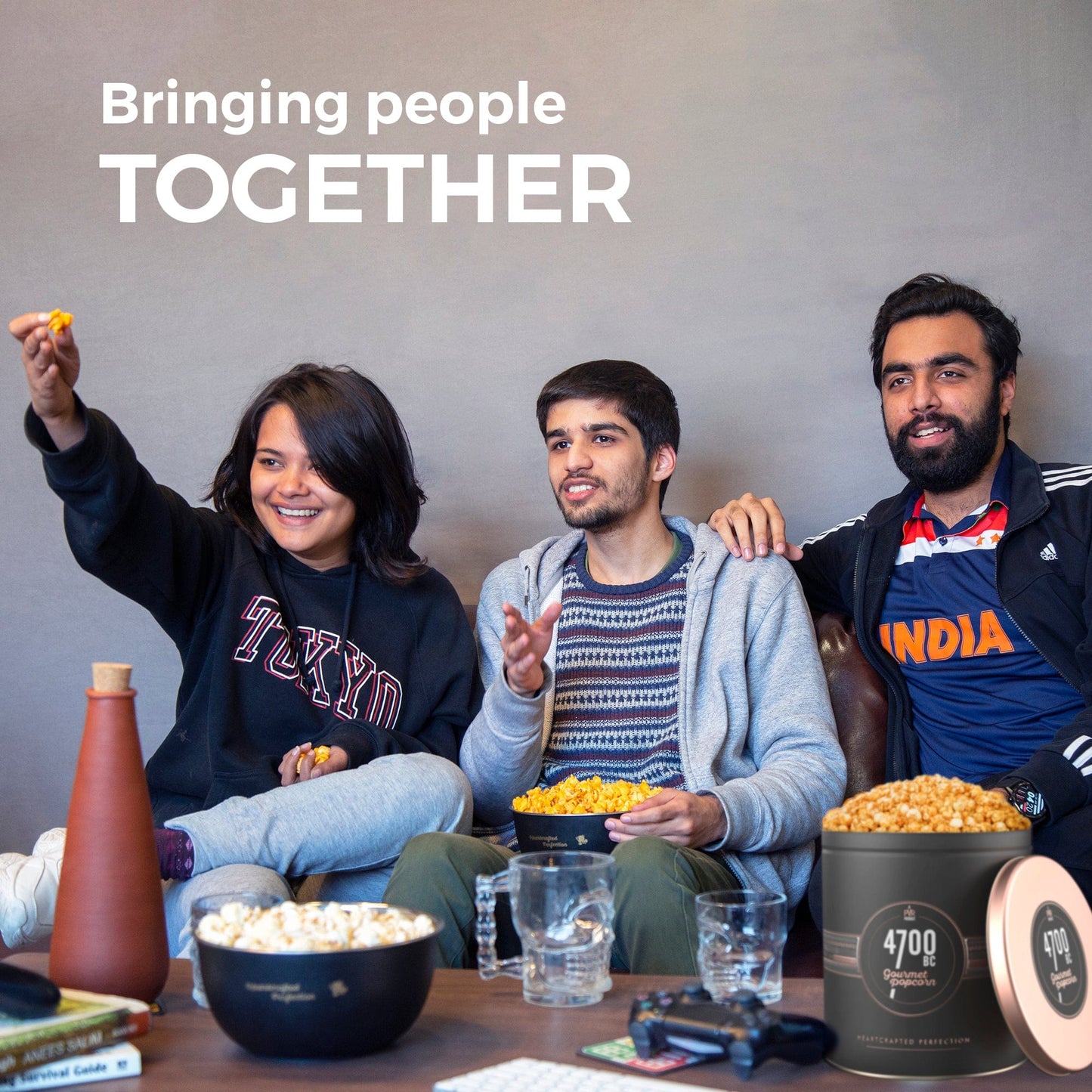 4700BC Gourmet Popcorn is a party essential! Enjoy it with your friends and family