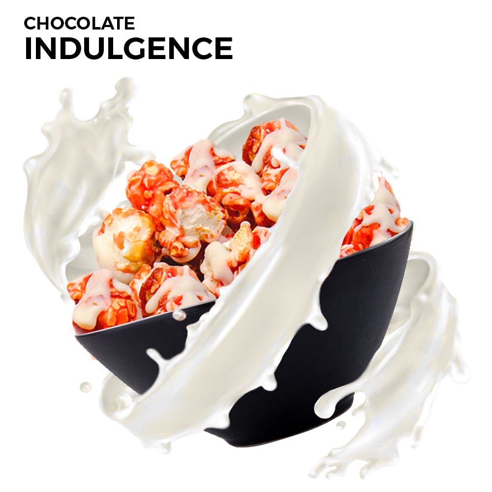 4700BC belgian choco caramel gourmet popcorn chocolate indulgence bowl