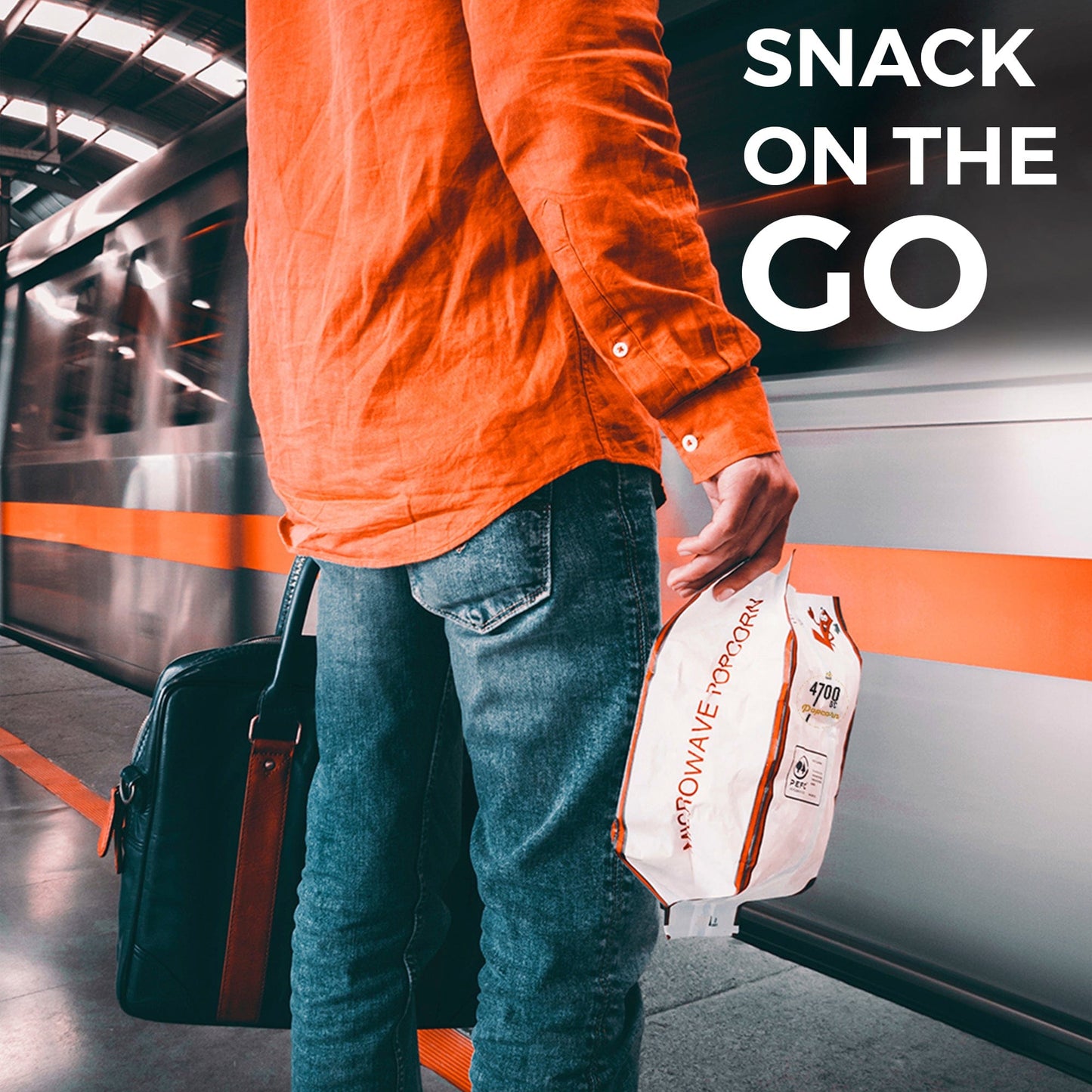 4700bc microwave popcorns are classified as snacks on the go
