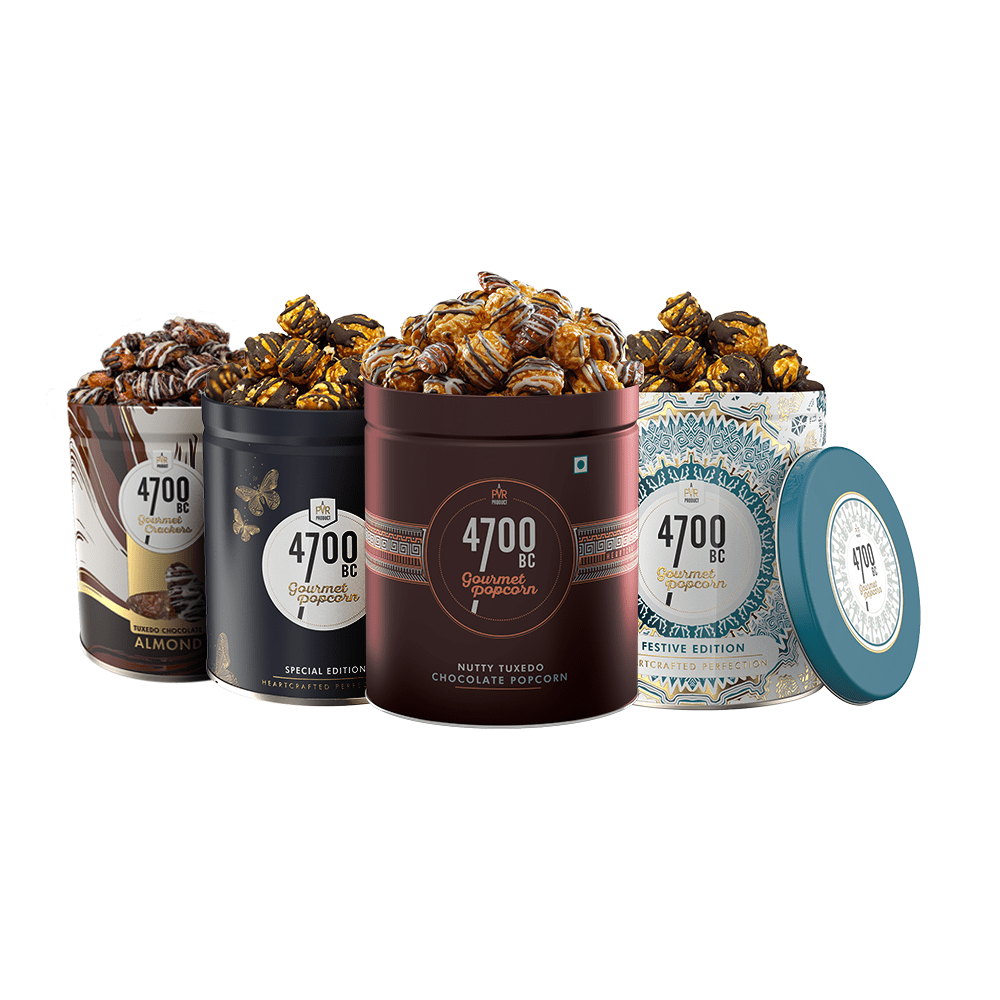 4700BC Chocolate Paradise Combo (Chocolate Popcorn & Choco Almonds)