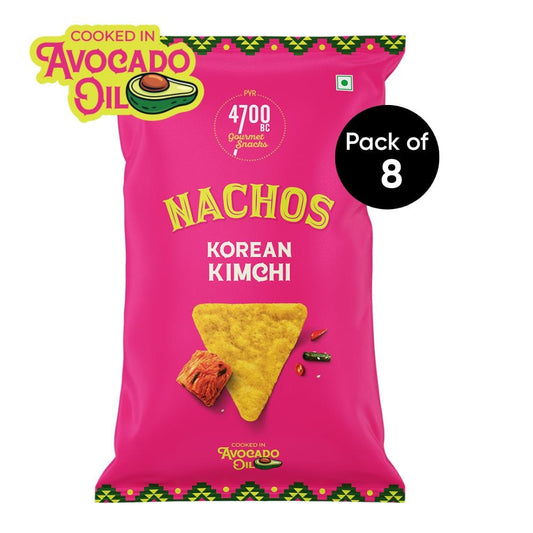 Nachos, Korean Kimchi (Pack of 8, 60g)