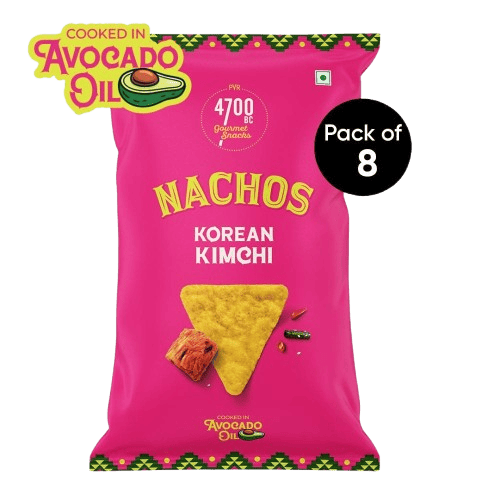 Nachos, Korean Kimchi (Pack of 8, 60g)