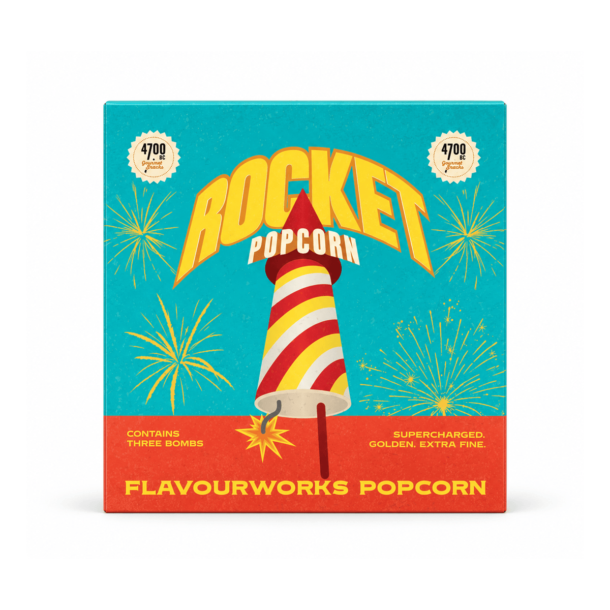 Rocket Popcorn Diwali Gift Box, Butter Caramel Chocolate Popcorn, 182g
