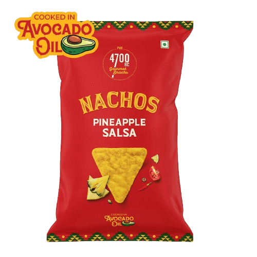 Pineapple Salsa Nachos