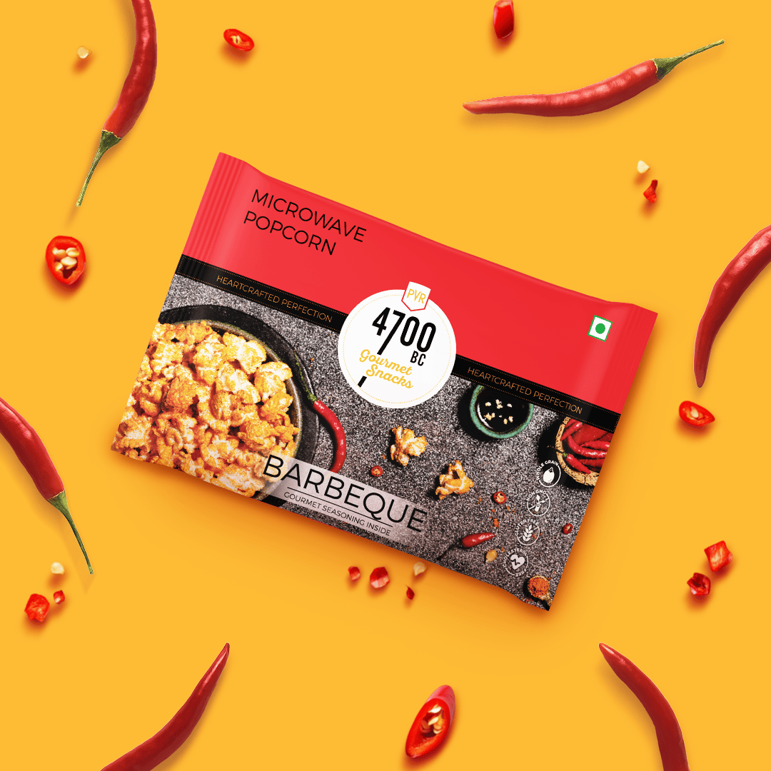 Microwave BBQ Popcorn (Pack of 10)