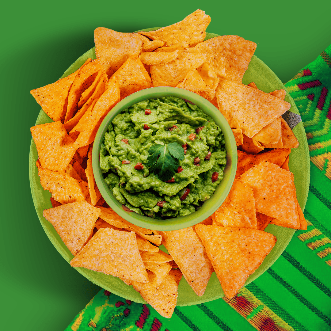 Nachos, Tangy Guacamole (Pack of 8, 60g)