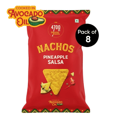 Nachos, Pineappple Salsa (Pack of 8, 60g)