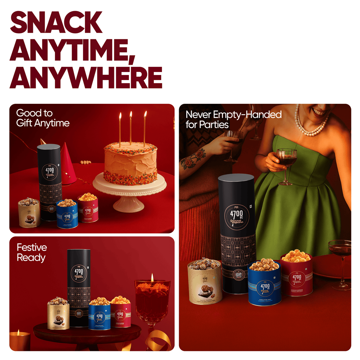 Combo Gift Box (3 Flavours: Chocolate, Cheese and Caramel)