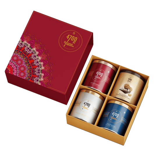 Festive Gift Box (4 Flavours: 2 Chocolate, Cheese and Caramel)