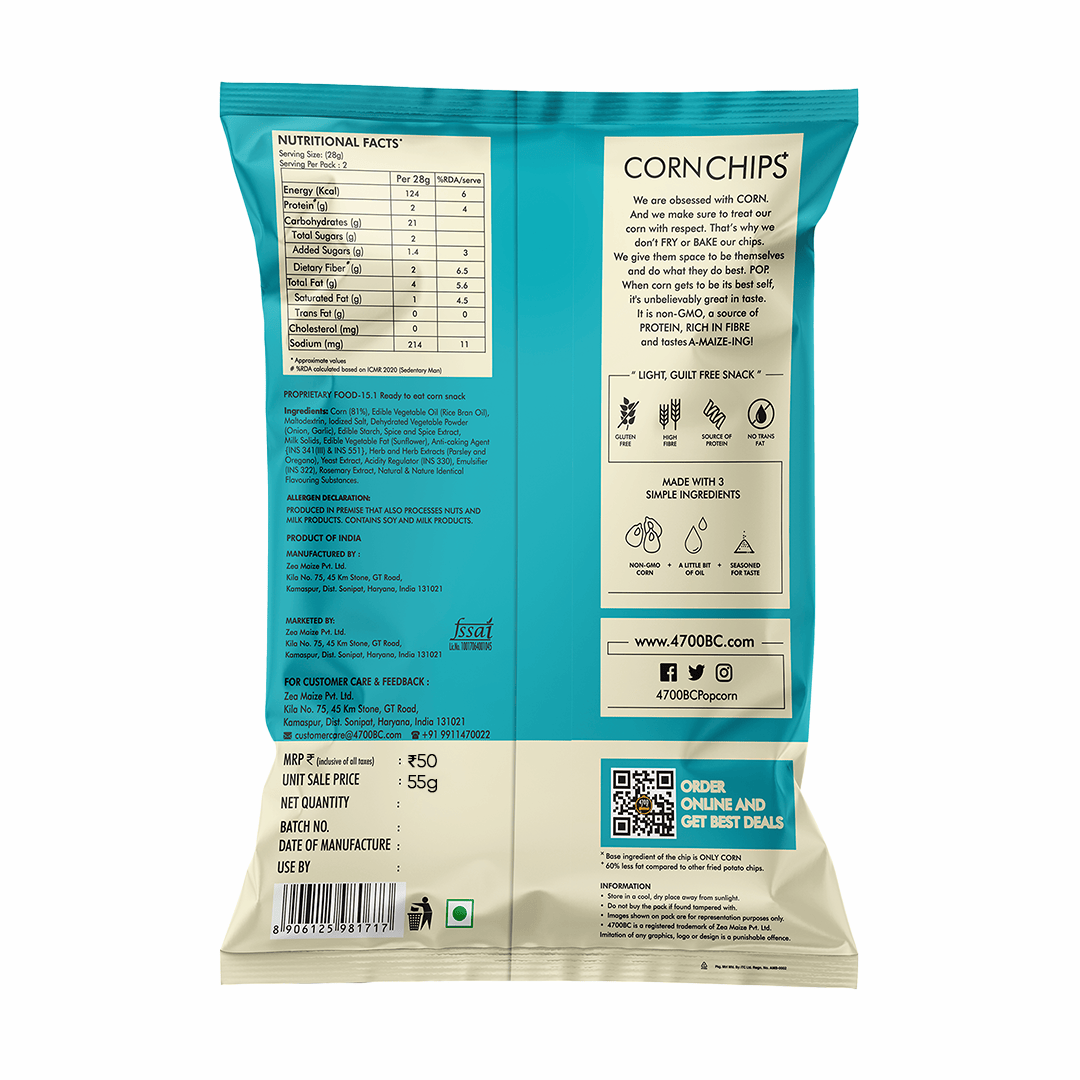 Salt & Truffle Chips+ (Pack of 6, 55g)