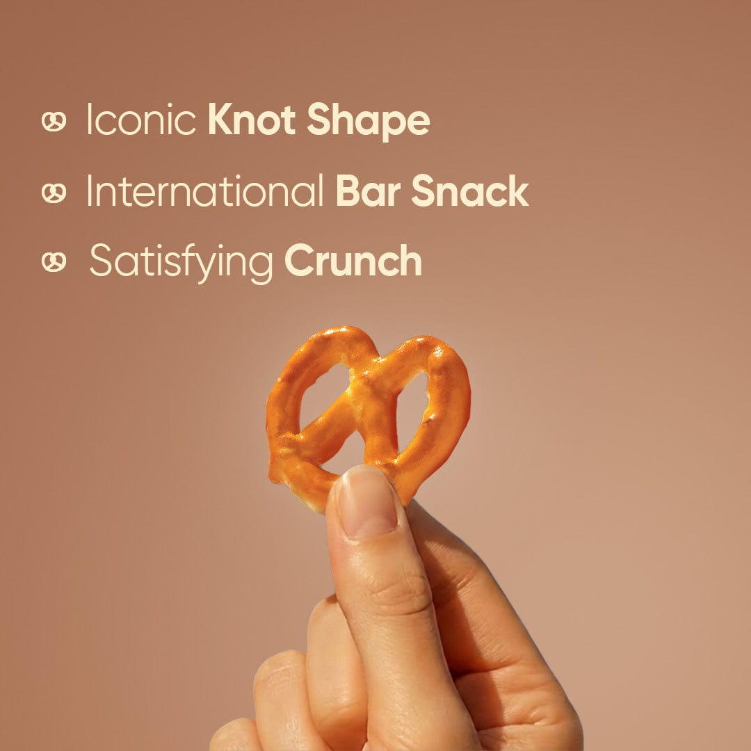 Spicy Barbeque Pretzels (Pack of 12, 50g)