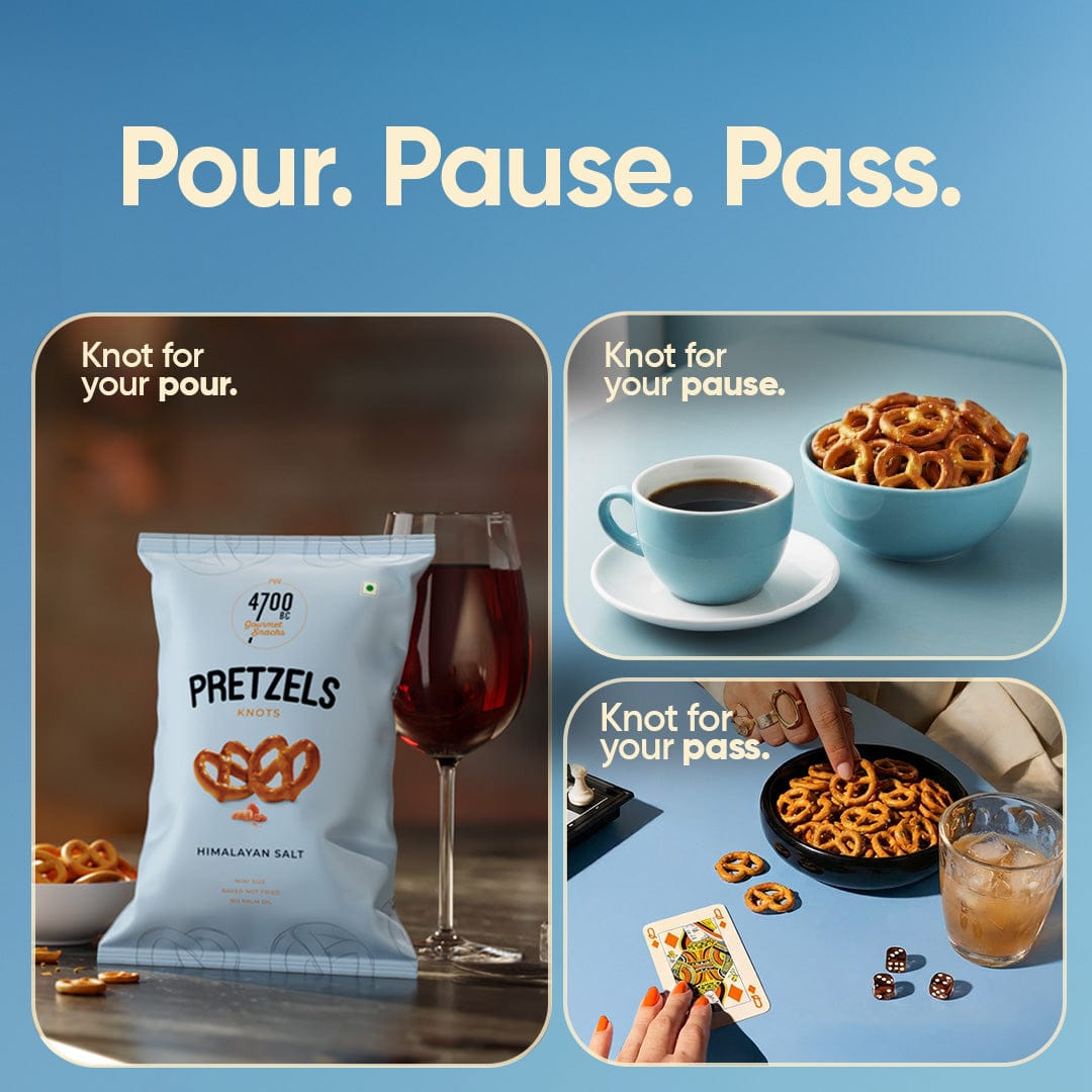 Himalayan Salt Pretzels (Pack of 12, 50g)