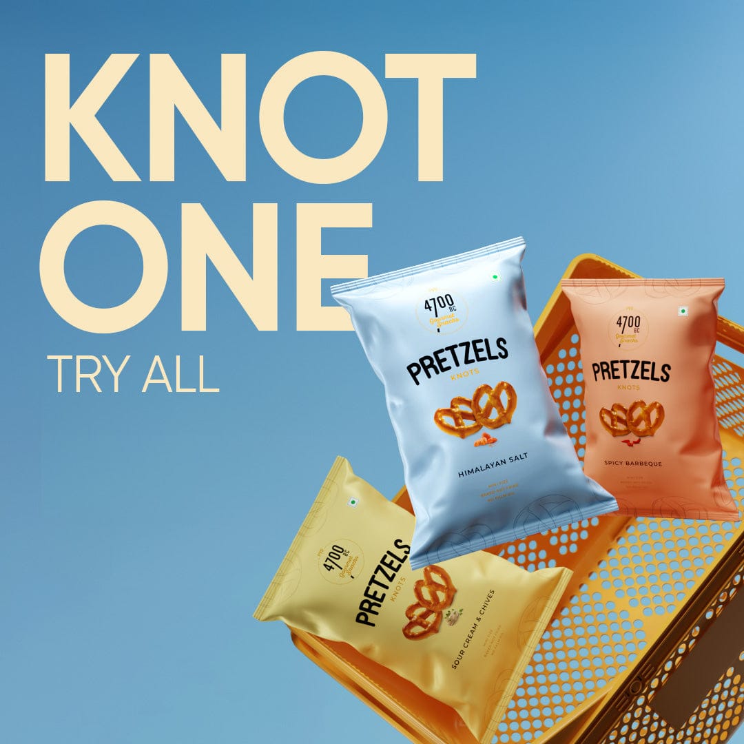 Himalayan Salt Pretzels (Pack of 12, 50g)