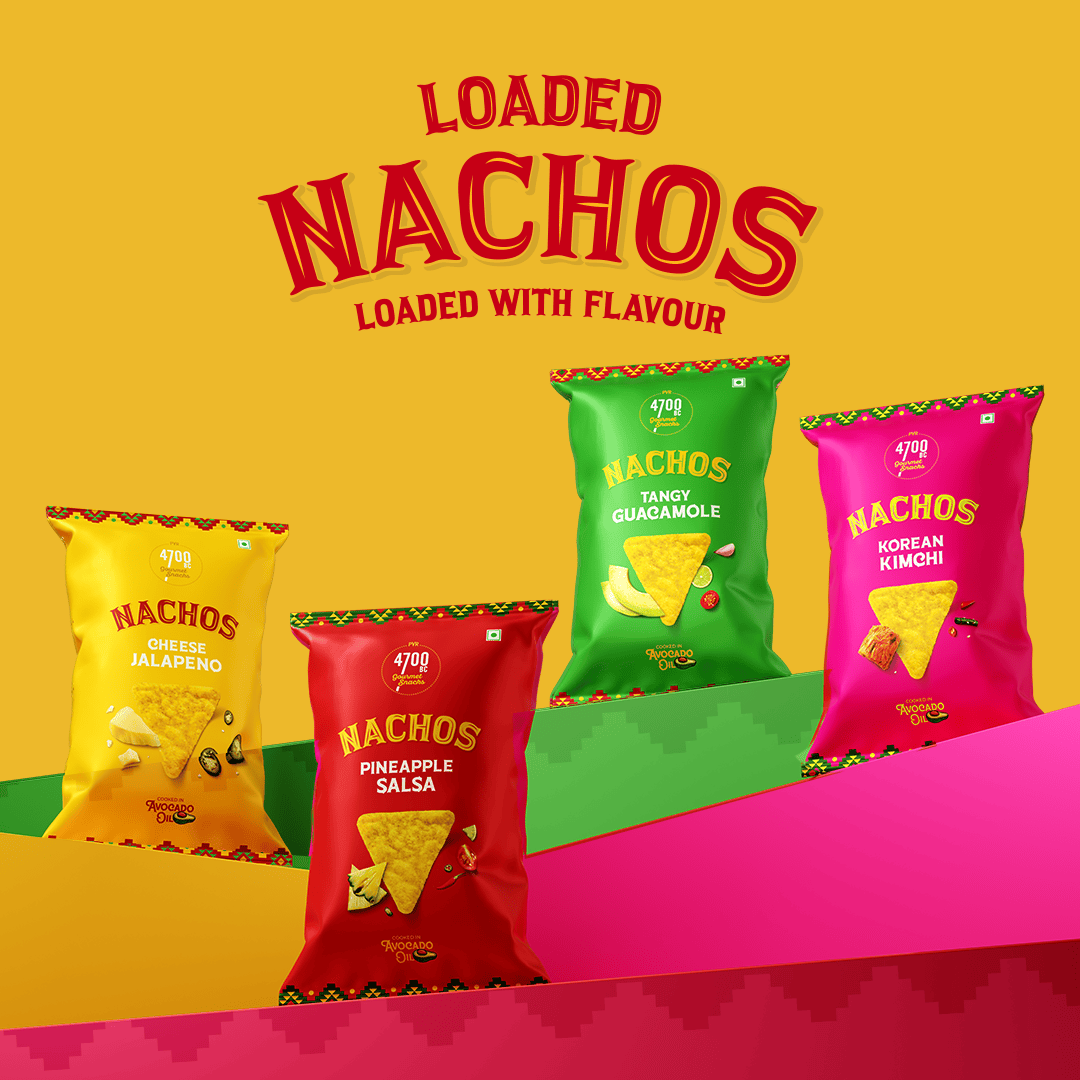 Assorted Nachos (Pack of 8, 60g)