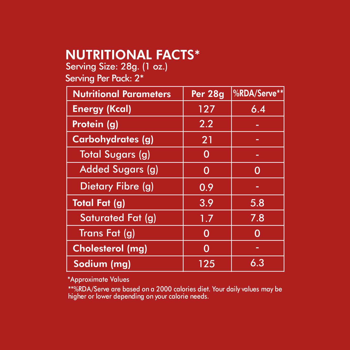 Chips+, Hawaiian Barbeque, Popped, 100% Corn-Based (Pack of 6, 55g)