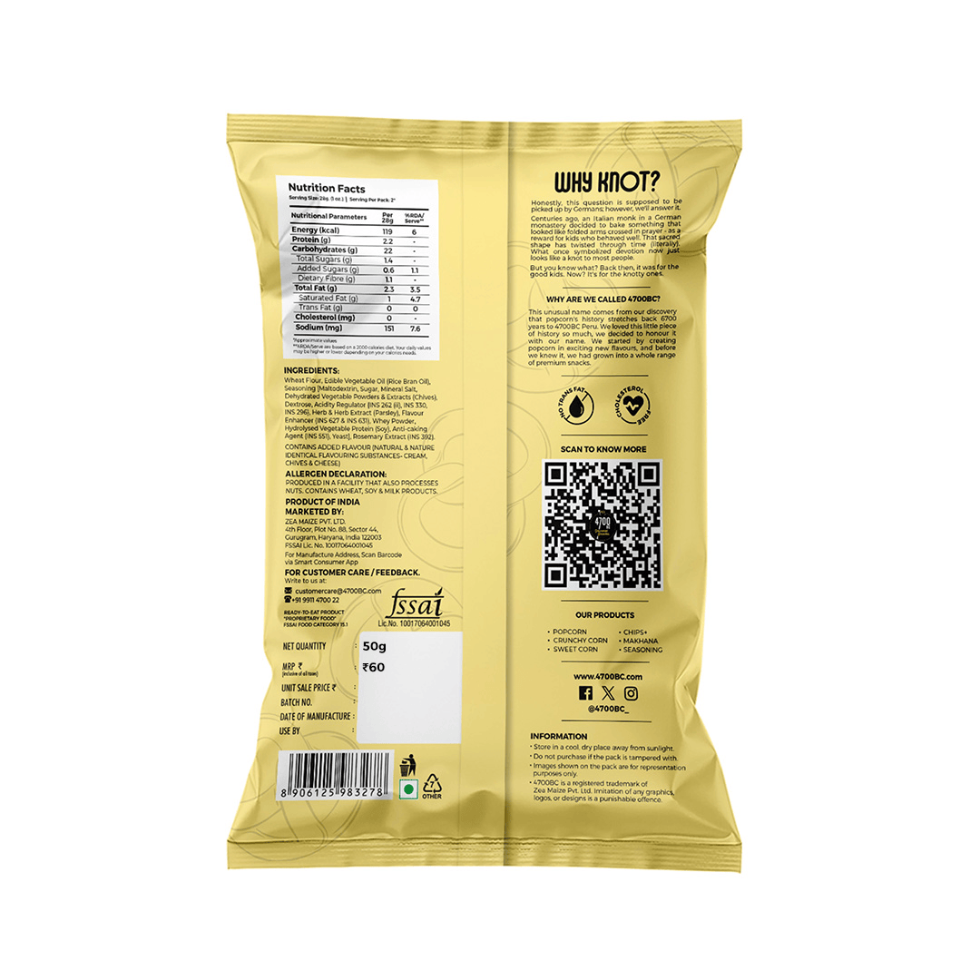 Assorted Pretzels (Pack of 12, 50g)