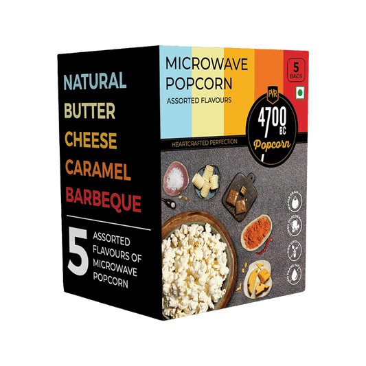Microwave Assorted Popcorn (Pack of 5)