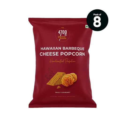 Hawaiian BBQ Cheese Popcorn, Pouch (Pack of 8, 75g)