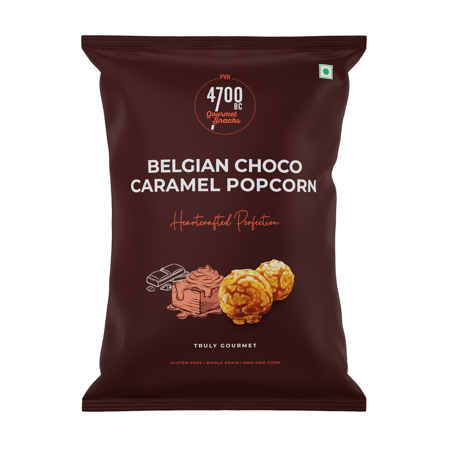 Belgian Choco Caramel  Popcorn