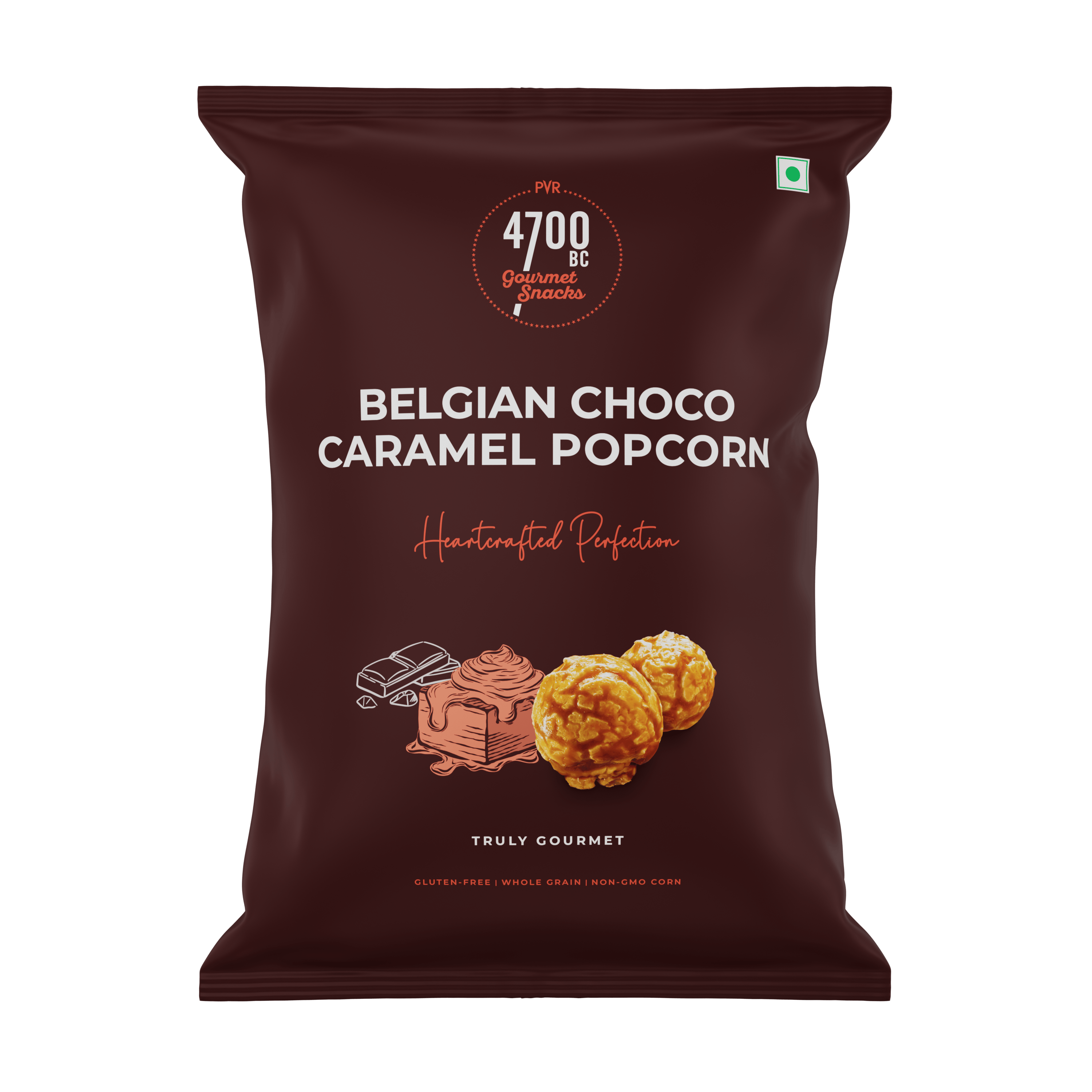 Belgian Choco Caramel  Popcorn