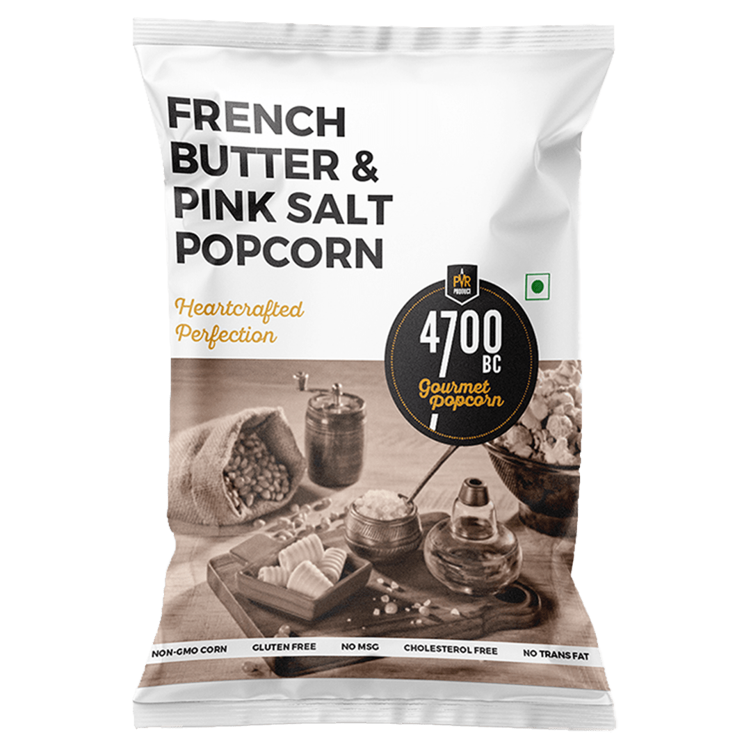 French Butter & Pink Salt Popcorn