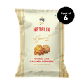 4700BC x Netflix, Gourmet, Cheese & Caramel  Popcorn, 50g (Pack of 6)