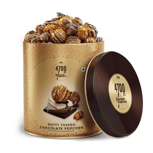 4700bc gourmet popcorn nutty tuxedo chocolate popcorn