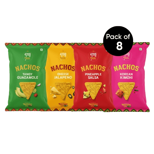 Assorted Nachos (Pack of 8, 60g)