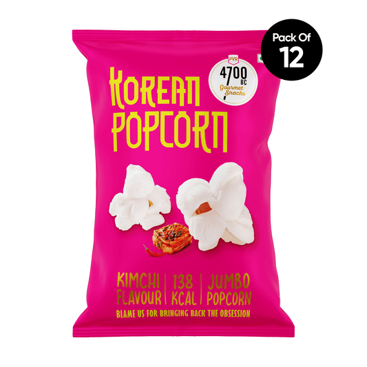 Korean Kimchi Jumbo Popcorn (Pack Of 12)