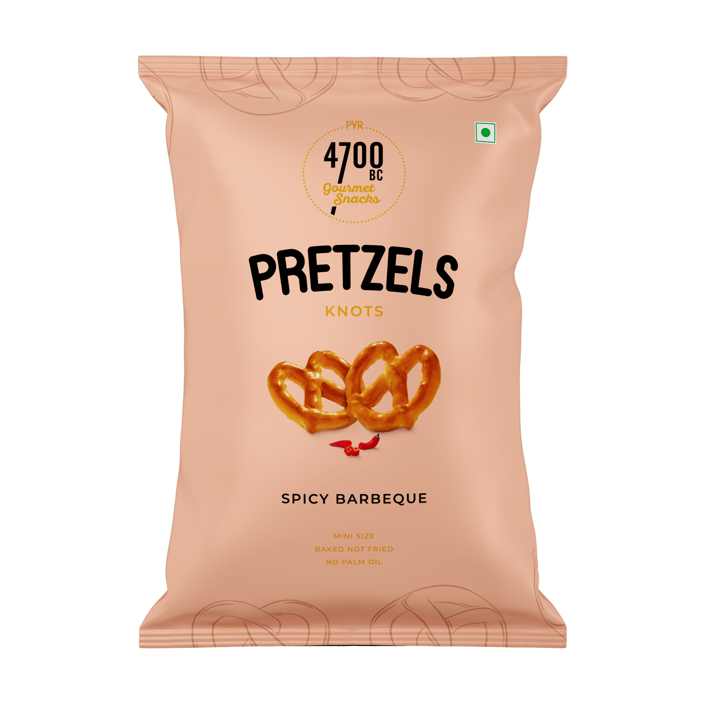 Spicy Barbeque Pretzels