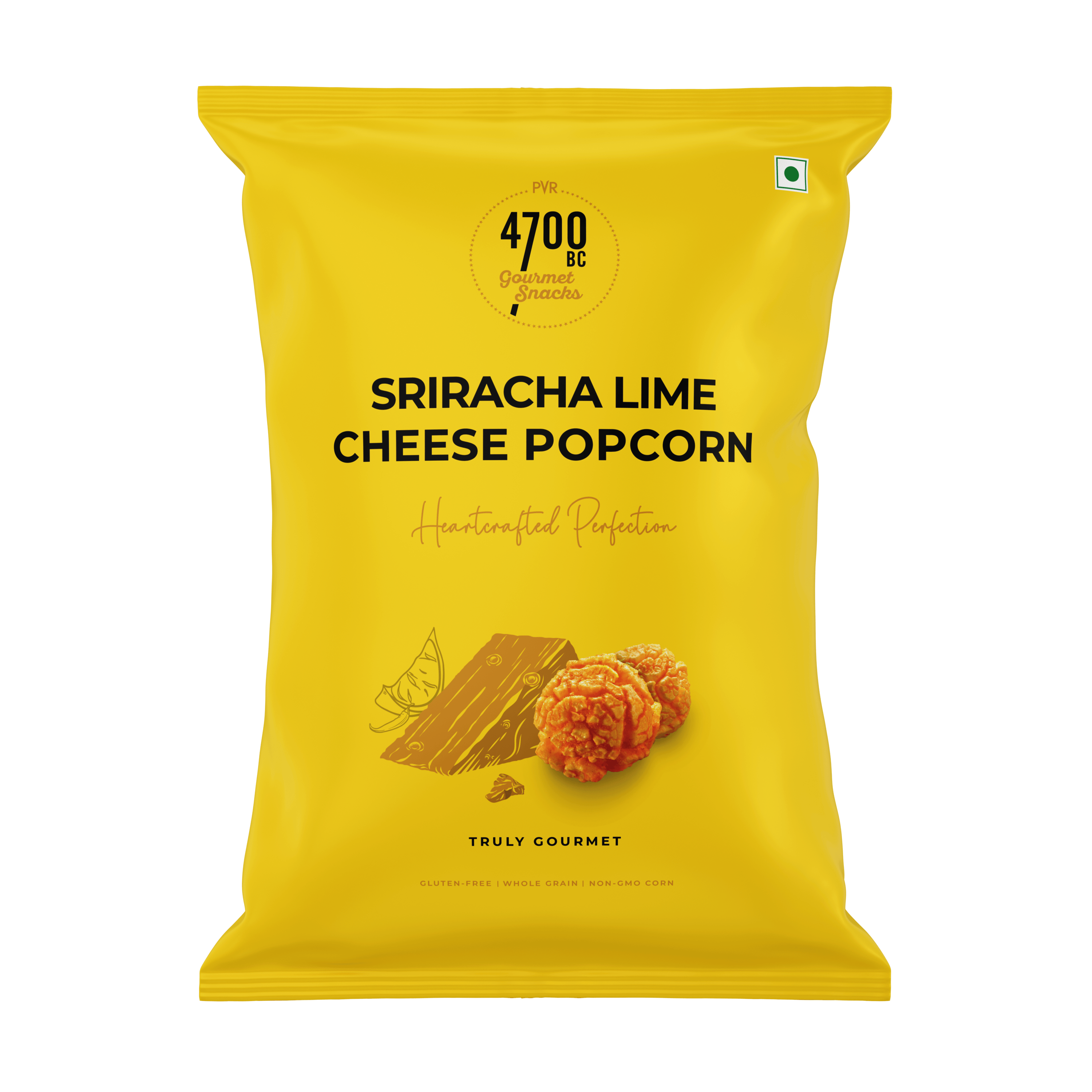 Sriracha Lime Cheese Popcorn