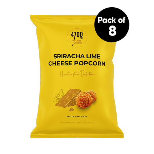 Sriracha Lime Cheese Popcorn, Pouch (Pack of 8, 75g)