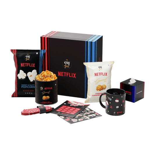 4700BC x Netflix Watch Party Box