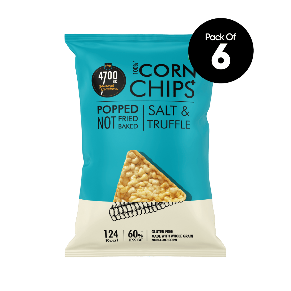 Salt & Truffle Chips+ (Pack of 6, 55g)