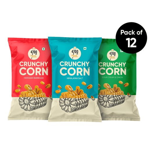 Crunchy Corn, Assorted (Pack of 12, 45g)