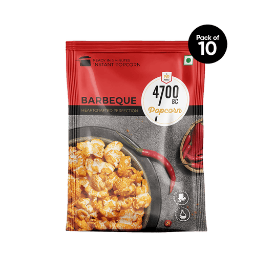 Instant BBQ Popcorn (Pack of 10, 60g)