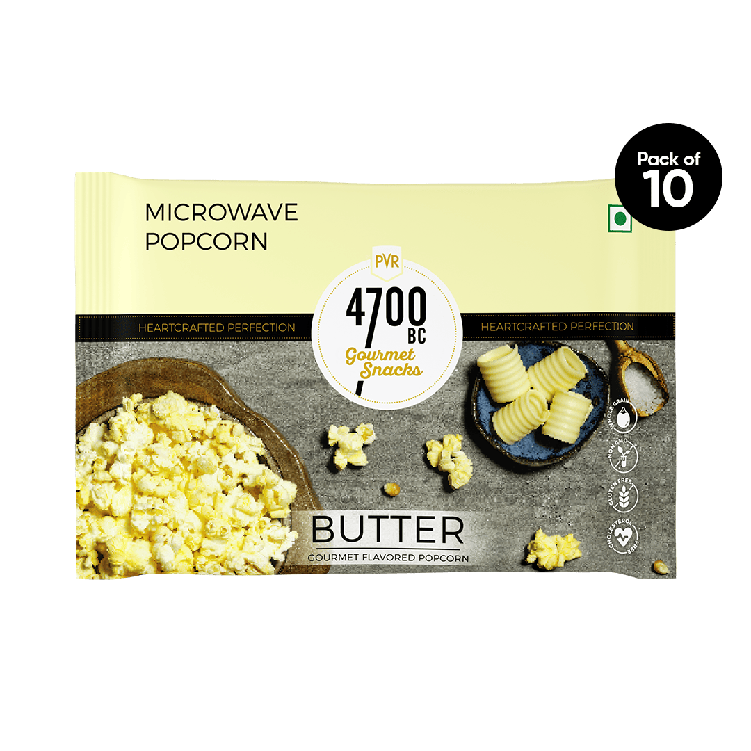 Microwave Butter Popcorn (Pack of 10)