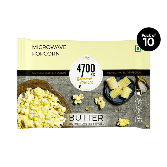 Microwave Butter Popcorn (Pack of 10)