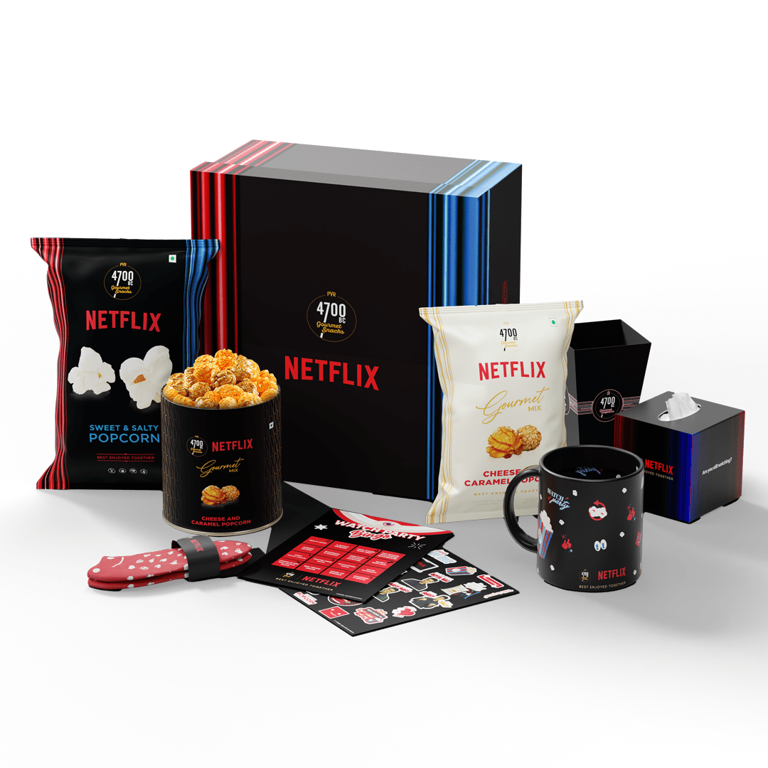 You Netflex Box 4700BC x Netflix Watch Party Box Plus