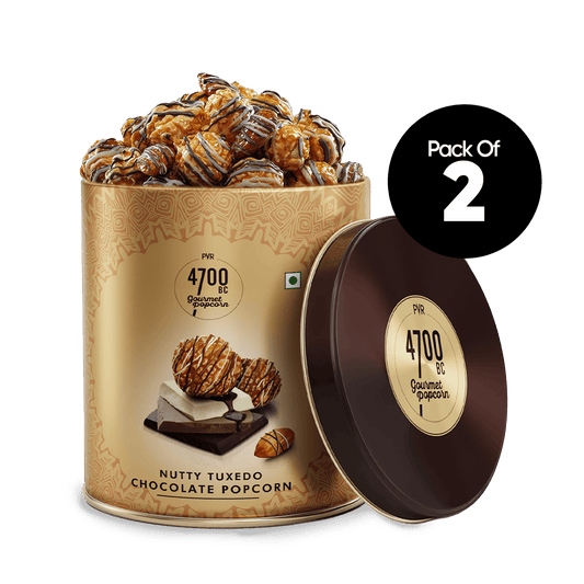 Nutty Tuxedo Chocolate Popcorn (Pack of 2)